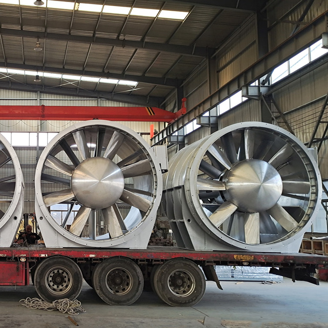 High protection Level Explosion Proof Low Noise Axial Fan--Pressure and Explosion Resistance Tunnel air Supply Fan