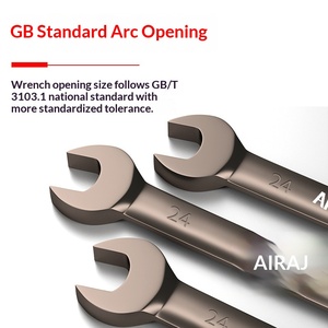 Clé à cliquet double usage Erez, de qualité industrielle, métrique, résistante à l'usure, antirouille, pour réparation domestique, gain de temps - Product Image 4