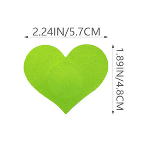 Offre Spéciale Jetable Noir mamelons Sexy en Forme De Coeur Sein Petit Mamelon Couverture Décorative <span class=keywords><strong>Seins</strong></span> Pasties - Product Image 2
