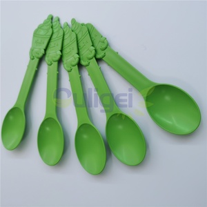 Cuillères à crème glacée à l'amidon de maïs personnalisées Cuillères en plastique jetables Expédition rapide et échantillons gratuits Cuillères à crème glacée à l'amidon de maïs - Product Image 4