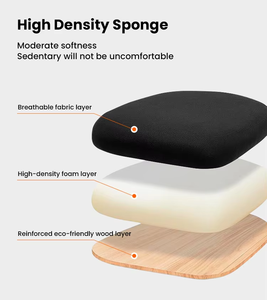 Meetco เก้าอี้สำนักงานสำหรับผู้บริหารระดับสองของหรูหราเก้าอี้ตาข่ายแบบเต็มออกแบบตามหลักสรีรศาสตร์ผ้าแบบทันสมัยขายส่ง - Product Image 5