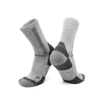 Xianghui conception de logo personnalisé basket-ball hommes mi-tube longue serviette épaisse Absorption de la sueur anti-dérapant élite chaussette d'entraînement sportif