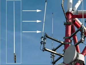 Antenne extérieure Starlink à gain élevé VHF UHF 136-174 MHz 400-470 MHz, antenne de station de base en fibre de verre pour la communication - Product Image 2