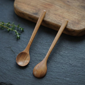 Cuillère à expresso en bois naturel de qualité supérieure, écologique - REHMAN CRAFT, ustensile de cuisine miniature traditionnel sculpté à la main, capacité de 10 ml - Product Image 6
