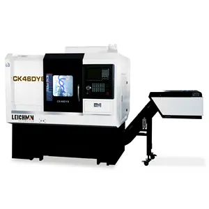 Ce onaylı çin eğimli yatak Cnc torna makinesi Cnc torna makinesi otomatik Cnc torna ve freze makinesi