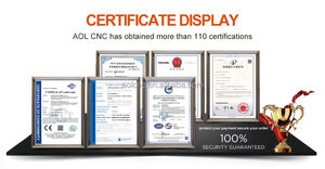 Máquina de <span class=keywords><strong>Corte</strong></span> Digital para Cajas de Cartón de Embalaje de Regalo de Papel AOL, Cortadora CNC con Rendimiento Estable - Product Image 6