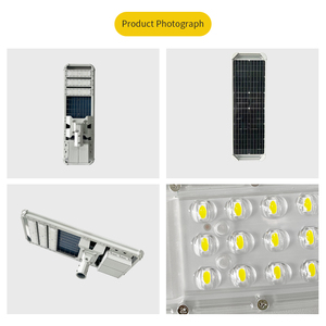 Lampada <span class=keywords><strong>da</strong></span> <span class=keywords><strong>giardino</strong></span> Smart Power lampione <span class=keywords><strong>esterno</strong></span> impermeabile Ip65 30w 60w 90w 120w 150w integrato tutto In uno lampione solare a Led - Product Image 3