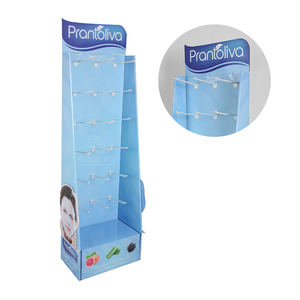 Tùy Chỉnh Hiện Đại Mặt Nạ Trên Khuôn Mặt Móc Tông Hiển Thị Sàn Đứng Cho Cửa Hàng Bán Lẻ Tay Kem Các Tông Sóng Bán Lẻ Giấy - Product Image 4