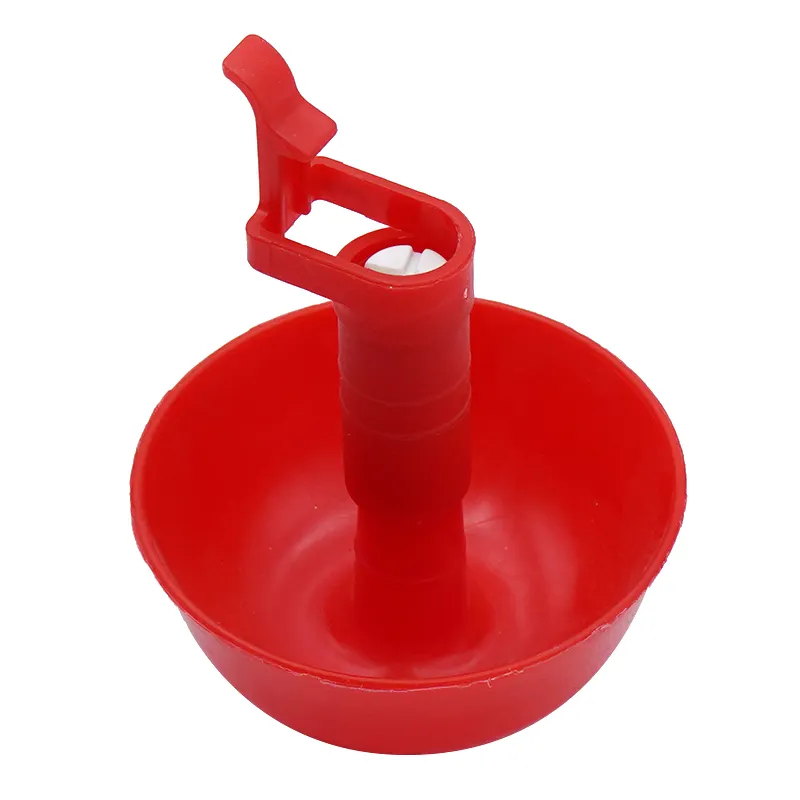 Кормушка для птиц, автоматическая подвесная красная поилка для птиц, кур