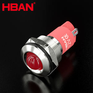HBGQ14G-D/J/S indicatore di luce rossa IP67 impermeabile testa a cupola lampada di segnalazione resistente e Versatile compatibile con vari prodotti - Product Image 3