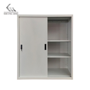 Nhà Máy Outlet thép tủ hồ sơ 2 cửa trượt lưu trữ tập tin tủ văn phòng Kim Loại tủ thấp - Product Image 4
