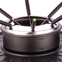 Grill électrique d'intérieur de qualité commerciale, en acier inoxydable de haute qualité, durable, avec revêtement antiadhésif PTFE, facile à nettoyer, chauffe rapidement, 1800W, pour hôtel