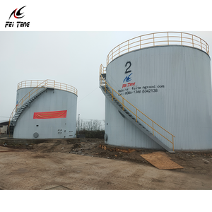 خزان بيتومين عمودي مُلحَّم بالكامل سعة 500 طن من الفولاذ الكربوني Q235B مع عزل فائق 100 مم وتسخين رباعي المناطق من علامة FEITENG - Product Image 2