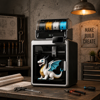 Imprimante 3D industrielle K2 Pro Combo multicolore, 600 mm/s, haute vitesse, double caméra IA, entièrement assemblée, automatique