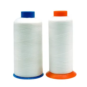 Eco-friendly High Temperature Resistance Tex75 PTFE Sewing Thread 250d/3 For Filter Bag Sewing