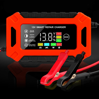 Chargeur de Batterie Portable Multi-Véhicules 12V/6A pour Voiture Moto, Maintenance Automatique, Fabricant OEM, Vente en Gros