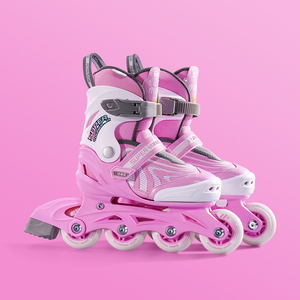 Patins à roulettes en ligne <span class=keywords><strong>pour</strong></span> enfants, garçons et filles, 82A, mousse à mémoire de forme en PU, tige en mesh, anti-collision, logo personnalisé, Cityrun <span class=keywords><strong>Skatepark</strong></span>, cadeau de Noël - Product Image 5
