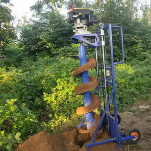 Machine <span class=keywords><strong>à</strong></span> creuser des trous de chantier, prix d'usine, 9m 10m, outils de jardin, tronçonneuse, excavatrice de tranchées - Product Image 3