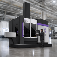 Tour vertical CNC à colonne unique CK5116G haute efficacité pour le tournage de métaux de grand diamètre