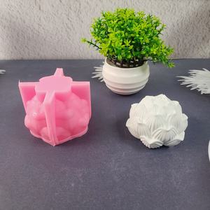 Moules de coulée en résine faits à la main pour bricolage ornements décoratifs Ins Style Silicone outils de bureau Lotus W0689 - Product Image 2