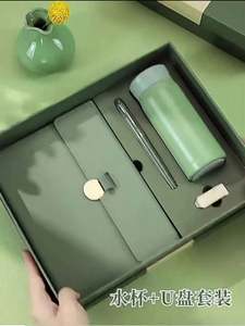 สมุดโน้ตปกแข็งหนัง PU คุณภาพสูงขนาด A5 ปี 2025 พร้อมชุดกระติกน้ำร้อน 1 ใบ  ชุดของขวัญวางแผนธุรกิจพร้อมโลโก้สั่งทำได้ - Product Image 4