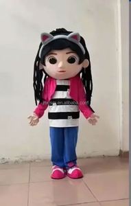 Gabby Girl personalizable adulto mascota disfraz de <span class=keywords><strong>cuerpo</strong></span> <span class=keywords><strong>completo</strong></span> Fursuit felpa Animal Onesie para <span class=keywords><strong>Anime</strong></span> Cosplay trajes de rendimiento - Product Image 2