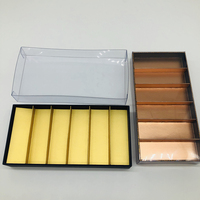 Maßgefertigte Buchförmige Schokoladengeschenkbox Starre Karton-Bonbon-Trüffel-Praline-Verpackung mit Logo Großhandel