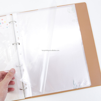 Álbum de Fotos Recargable Premium con Fundas Transparentes y Páginas con Anillas para Libro de Recuerdos