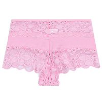 Vente directe en usine Boxers sexy pour femmes brodés en dentelle Boxers pour femmes à prix réduit Sous-vêtements