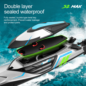 Barco RC Profesional 88RC S2 sin Escobillas, 90KM/H de Alta Velocidad, 4 Canales, Listo para Usar, <span class=keywords><strong>Lancha</strong></span> de Carreras a Control Remoto - Product Image 6