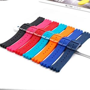 Accesorios para Relojes, Correa <span class=keywords><strong>Swatch</strong></span> de <span class=keywords><strong>Silicona</strong></span> de 20 mm, Unisex, Hecho en Guangzhou, SUSB401SUSW402SUSN400SUSL400 - Product Image 4