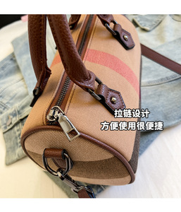 Sacs à main décontractés pour femmes tendance, sacs à main de luxe, toile, fermeture à glissière, doublure en polyester imperméable de haute qualité - Product Image 5