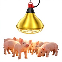 Nouveau Grand Chauffage Électrique pour Bétail et Apiculture 220V, Lampe Chauffante Automatique pour Volaille, Garantie 1 An, pour Élevage de Porcelets