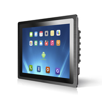 Panel PC Industrial de Marco Abierto, Impermeable IP65, con Pantalla Táctil USB, Montaje en Pared, Todo en Uno, Integrado