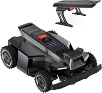 Tondeuse robot Segway Navimow X450 sans fil avec garage X, 4 roues motrices pour pentes jusqu'à 84%, tondeuse à braquage zéro avec garantie