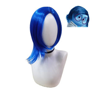 Película Disgust Anime Cosplay Peluca corta sintética <span class=keywords><strong>de</strong></span> alta calidad Cosplay Navidad Halloween Día <span class=keywords><strong>DE</strong></span> LOS Inocentes - Product Image 6