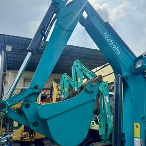 Mini-excavatrice compacte d'occasion Kubota U20, mini-pelle sur chenilles, machine de terrassement hydraulique, petit équipement de construction pour l'aménagement paysager - Product Image 6