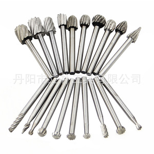 3mm Shank High Speed Steel Rotary Files For Wood Drilling 50mm Length Set With Spring Collet Chuck Silver Finish - Product Image 3