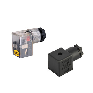 Bán Hot Waterproof Nữ <span class=keywords><strong>DIN</strong></span> <span class=keywords><strong>43650</strong></span> Hình Thức A B C Điện Solenoid Valve Coil Nối Với LED - Product Image 5