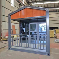 Maison modulaire détachable de 20 pieds maison modulaire de secours préfabriqué Sauvetage d'urgence Maison mobile en conteneur