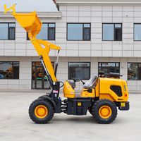 Chargeuse sur pneus de haute qualité 800 kg (0,8 t) certifiée CE, compacte, articulée, 4x4, pour travaux agricoles et de construction