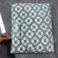 En stock, draps de lit en polyester pas chers, taille Queen, lit 2 places, 1 drap plat