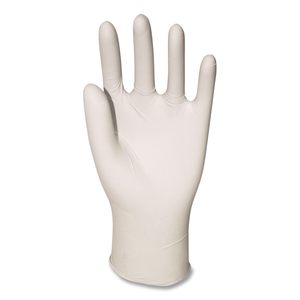 Gants jetables en vinyle synthétique sans poudre Boardwalk BWK315SCT, couleur crème, 4 mil, paquet de 1000 - Product Image 6