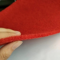 Moquette synthétique pour sol de voiture en non-tissé, épaisseur, noir, gris, rouleau de moquette