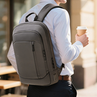 Sac à dos pour ordinateur portable Oxford imperméable grande capacité, très vendu, pour hommes, voyages d'affaires, logo personnalisé, fermeture éclair, sac élégant