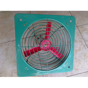 Ventilateur axial Bfag 24 pouces à pales en plastique, montage mural, électrique 220V, vert, ventilation industrielle - Product Image 1