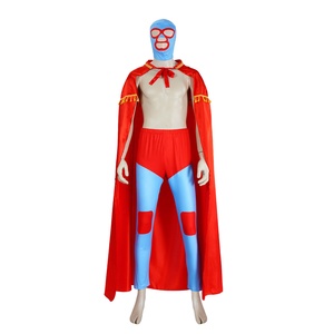 ชุดคอสเพลย์นักมวยปล้ำชาวเม็กซิกัน <span class=keywords><strong>Nacho</strong></span> <span class=keywords><strong>Libre</strong></span> จากภาพยนตร์/ละครโทรทัศน์ พร้อมกางเกงขาสั้น ชุดแสดงโชว์ ขายดี ผู้จัดจำหน่ายข้ามพรมแดน - Product Image 2