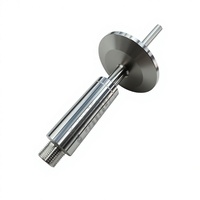 PROG PROG-SR102-1 Sonda de Temperatura de Resistencia de Platino PT100 RTD de Alta Precisión e Higiénica, 4~20mA, Conexión M12 con Rosca G1/2 para Uso Alimentario