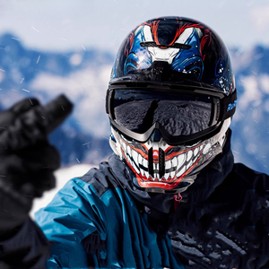 Casque de ski, casque intégral, équipement de ski professionnel pour hommes et femmes, équipement de snowboard, équipement de protection incluant des lunettes - Product Image 4