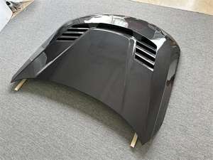 Couvercle de <span class=keywords><strong>moteur</strong></span> pour <span class=keywords><strong>Bmw</strong></span> G87 <span class=keywords><strong>M2</strong></span> Série 2 G42 M240 Capot de <span class=keywords><strong>moteur</strong></span> avant en fibre de <span class=keywords><strong>carbone</strong></span> sèche Style V - Product Image 2